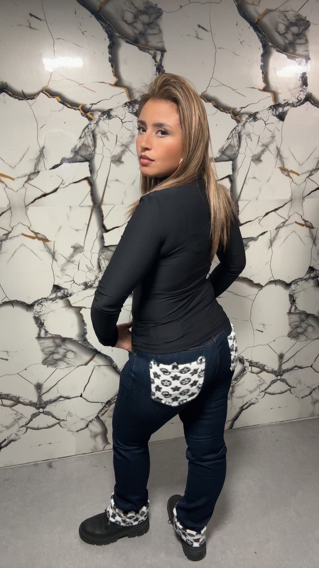 Logomania Dark Denim