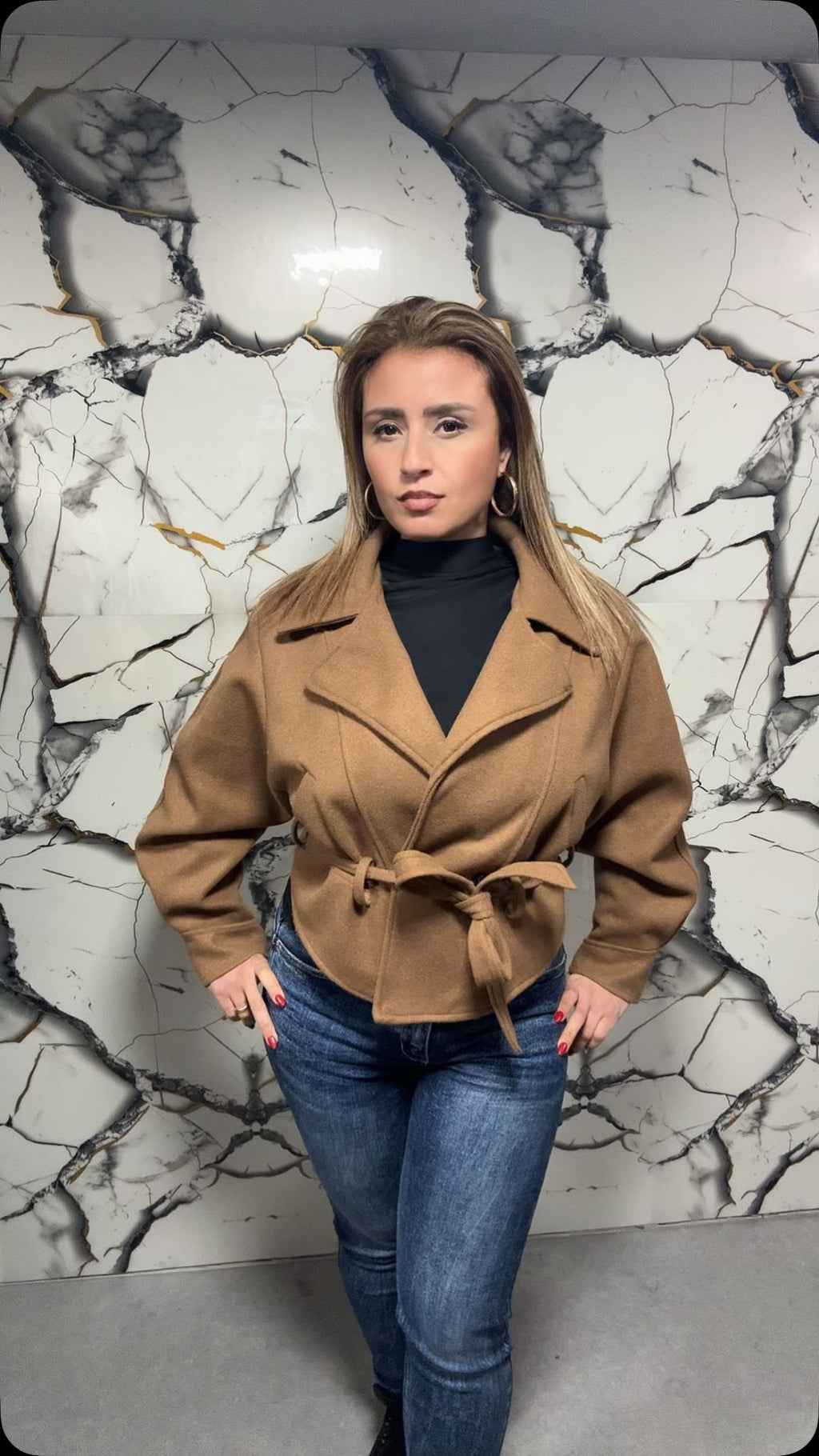 Giacche Corte con Cintura