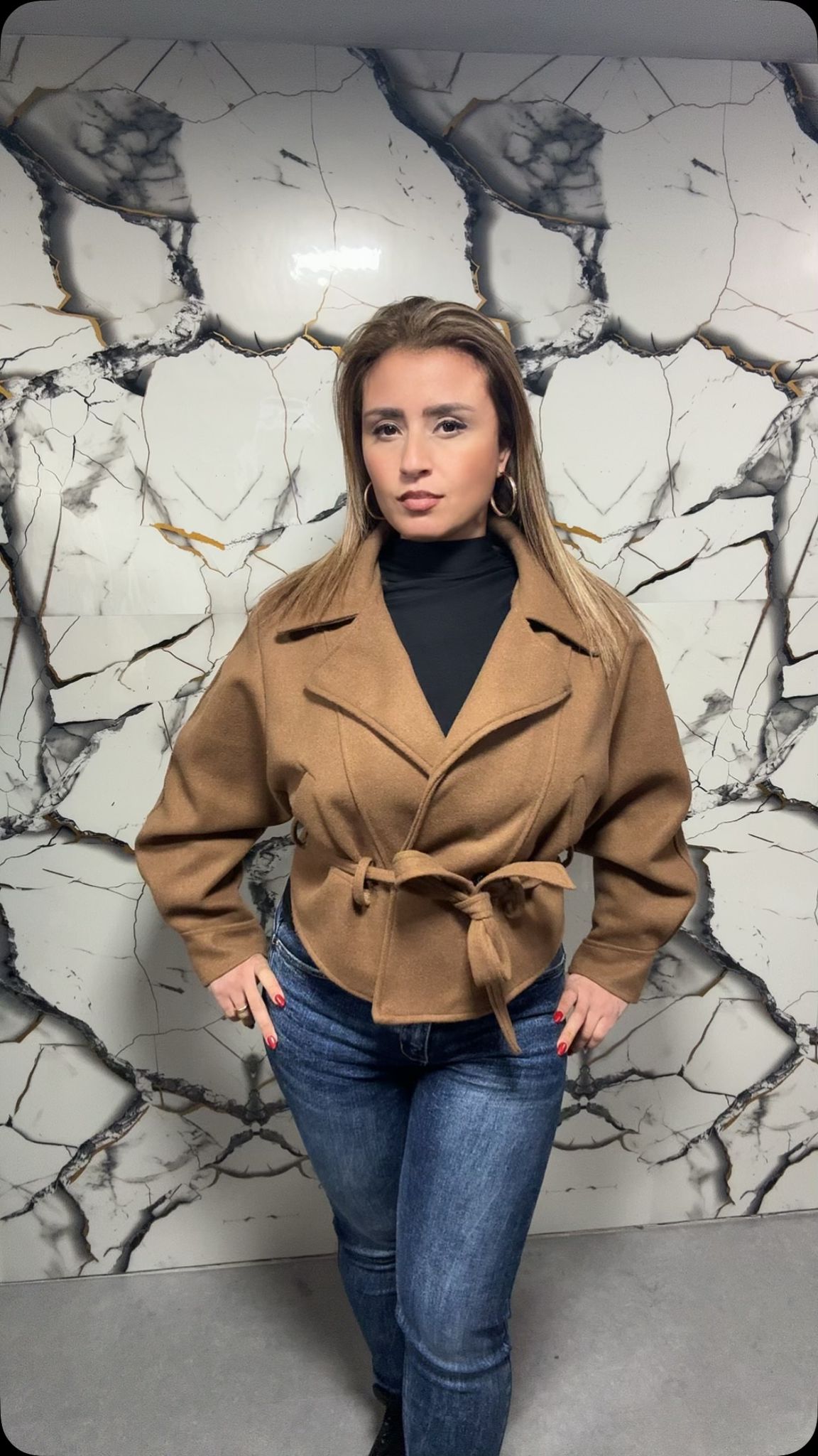 Giacche Corte con Cintura