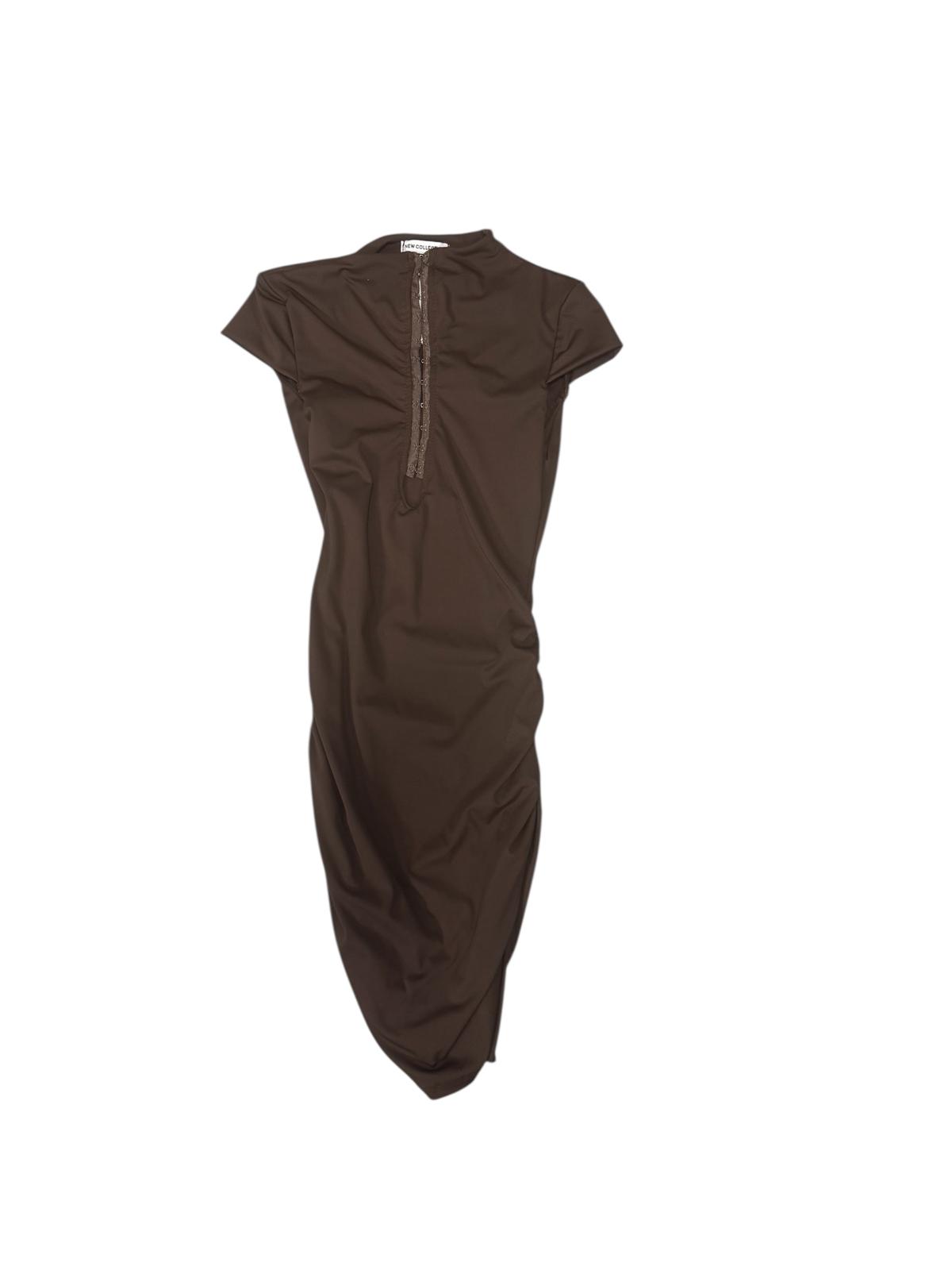 🖤 Abito Donna  Seduction – Linea Slim con Scollo Cut-Out 🖤