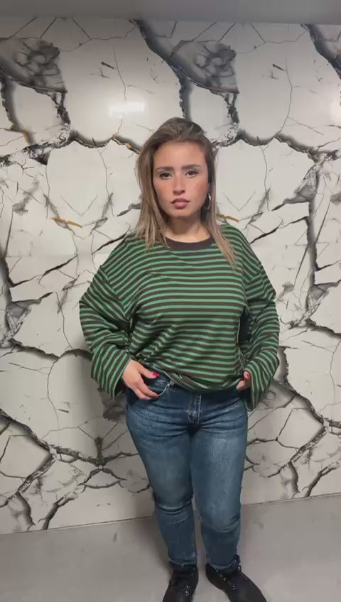 Maglia "Striped Forest"